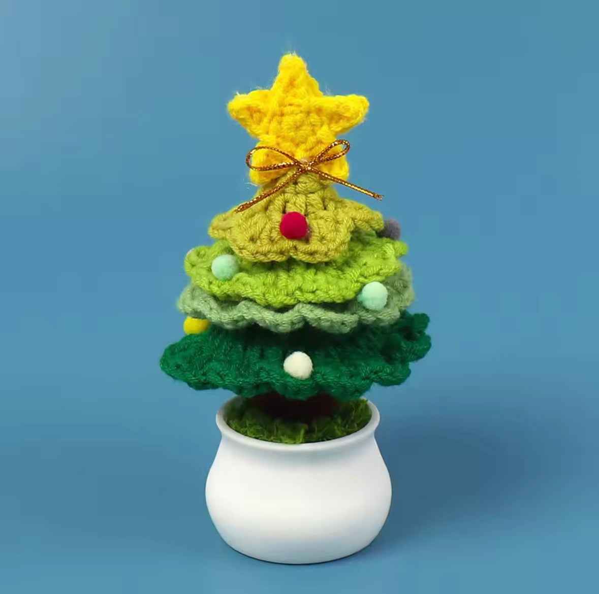 Crochet Pot | Christmas Tree