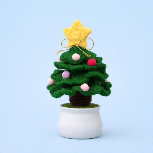 Crochet Pot | Christmas Tree