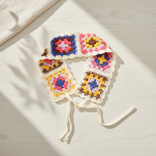 Granny Square Bonnet