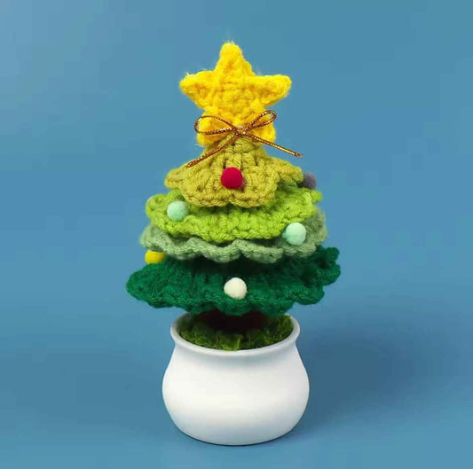 Crochet Pot | Christmas Tree
