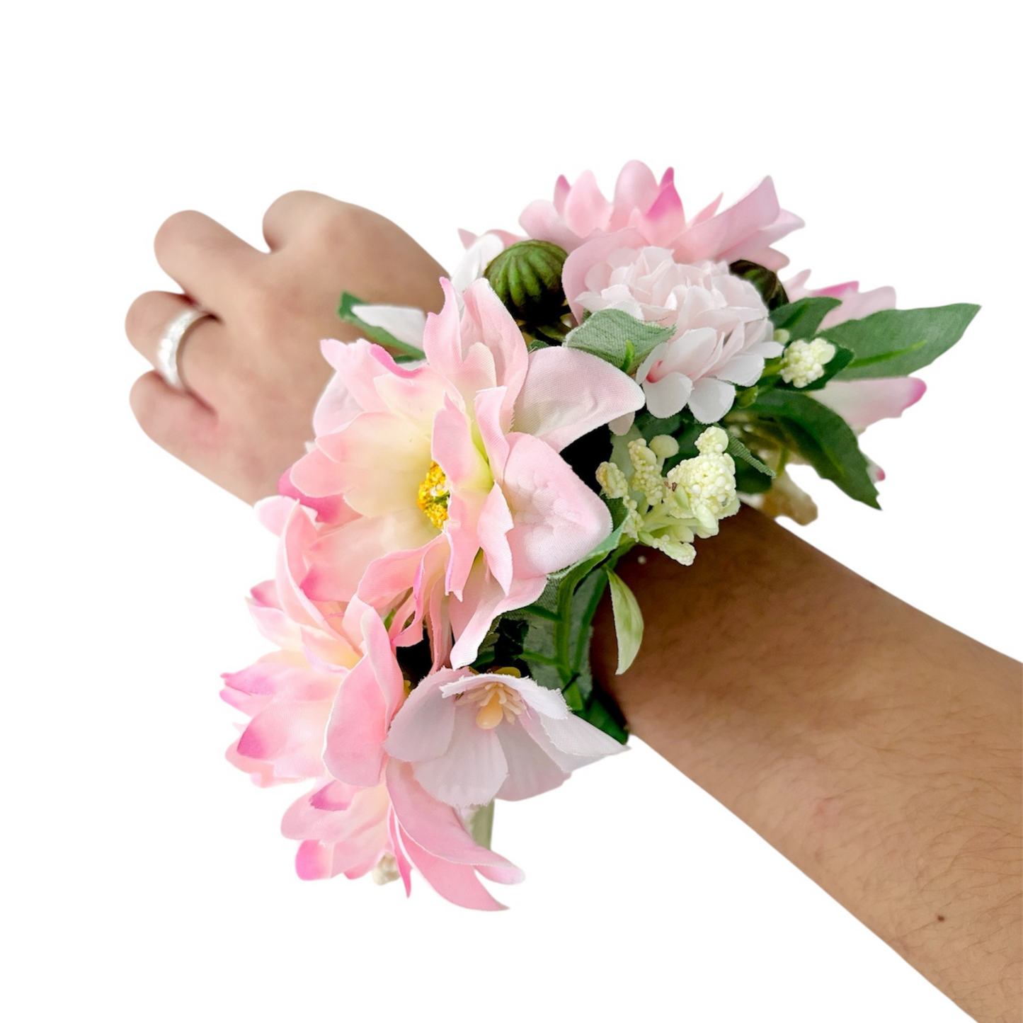 Artificial Flower Wrist Corsage